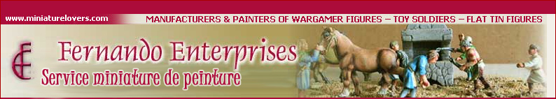 Service miniature de peinture 